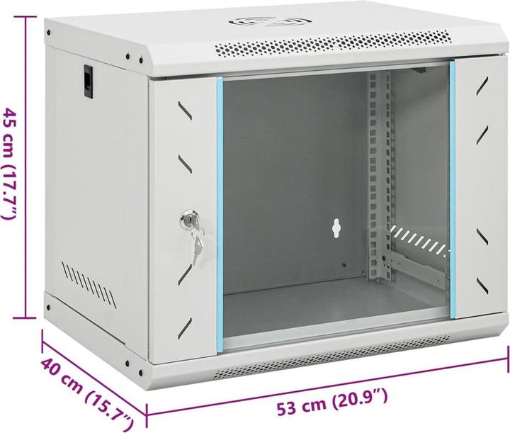 Image du produit VidaXL Lanzo (9 HE, Rack 19 pouces)