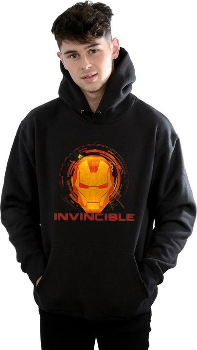 Immagine prodotto Avengers Iron Man Invincible Felpa con Cappuccio Uomo (S)