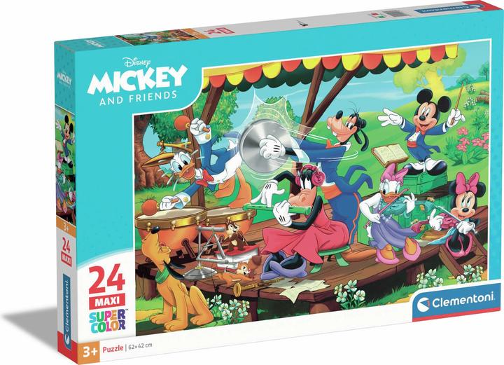 Image du produit Clementoni Pzl 24 Maxi Mickey And Friends (24 pièces)