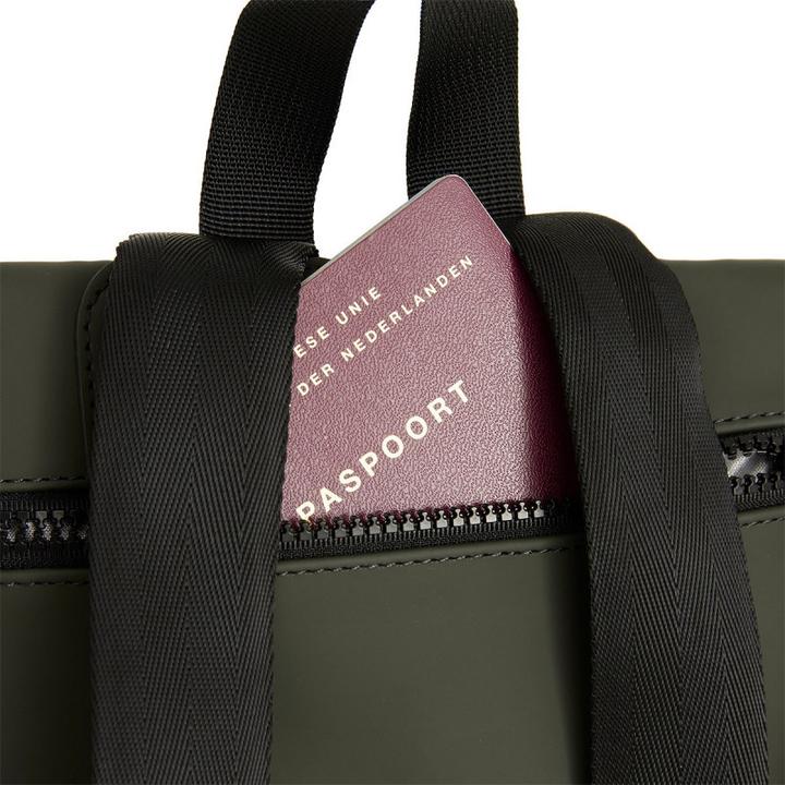Actual product image New Rebels Mart - Los Angeles Rolltop Backpack Dgreen
