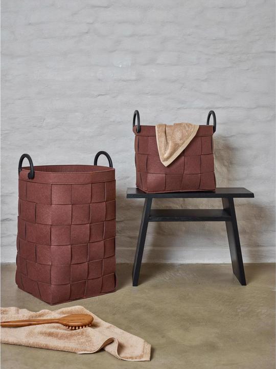 Actual product image Aquanova Laundry basket Dix 28 l, Brown (28 l)