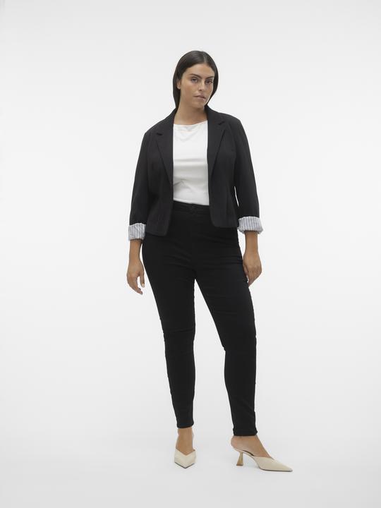 Actual product image Vero Moda Slim fit lapel collar Curve blazer Blazer (52)