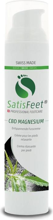 Immagine prodotto Satisfeet CBD Magnesio (Crema piedi e gel piedi, 100 ml)