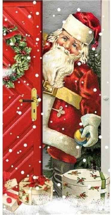 Braun + Company Taschentücher Santa is Welcome