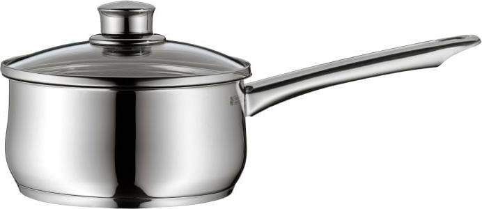 Produktbild WMF Stielkasserolle Topf 16cm Stieltopf Diadem Plus Edelstahl 18/10 (16 cm, Kochtopf, Edelstahl)