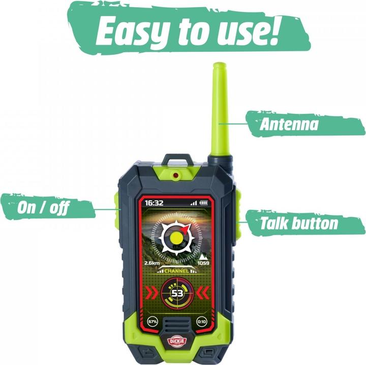 Produktbild Dickie Walkie Talkie Easy Talk (0.40 km)