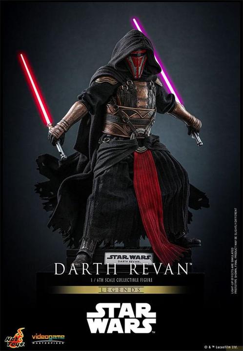 Actual product image Hot Toys Star Wars Legends Videogame Masterpiece 1/6 Darth Revan