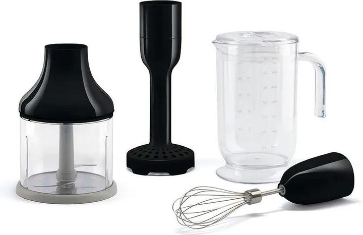 Smeg HBAC11BL Hand Blender Set, Attachments black