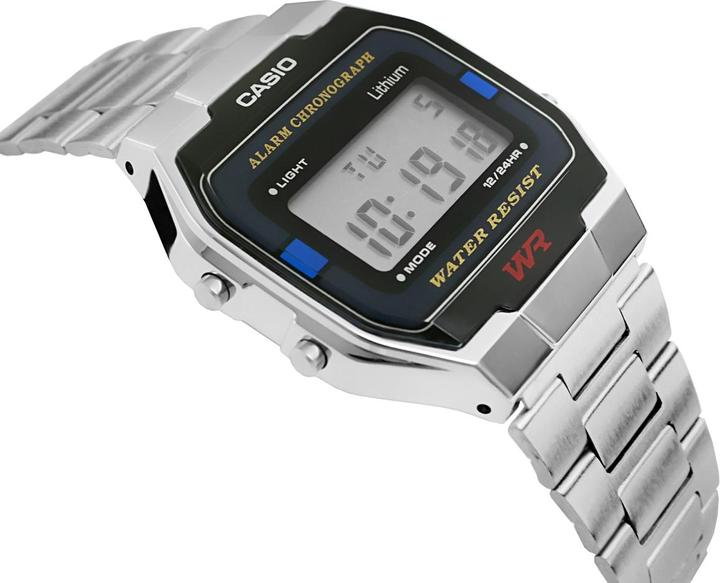 Productafbeelding Casio Vintage A163wa-1qes (Digitaal horloge, Chronograaf, 33 mm)