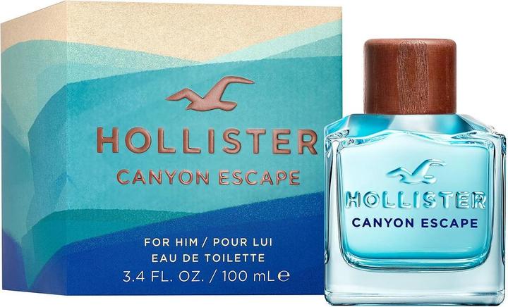 Actual product image Hollister Canyon Escape for Him EDT 50 ml (Eau de toilette, 100 ml)