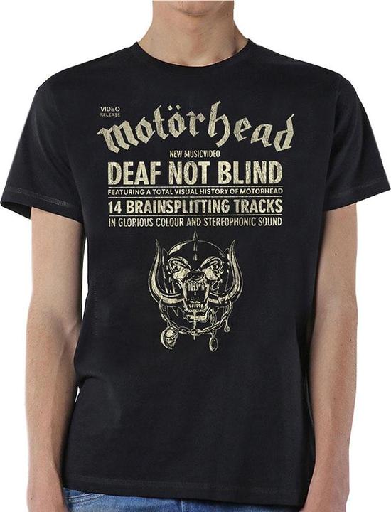 Motorhead Deaf Not Blind TShirt