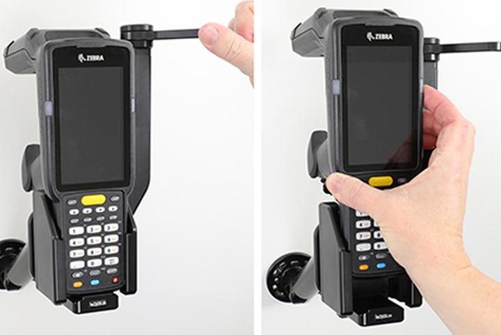 Actual product image Brodit 216201 Device holder Zebra MC3300R RFID