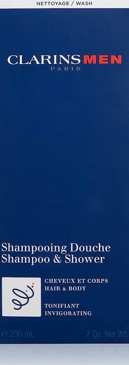 Actual product image Clarins Sh & Sh Hair & Body (200 ml, Liquid shampoo)