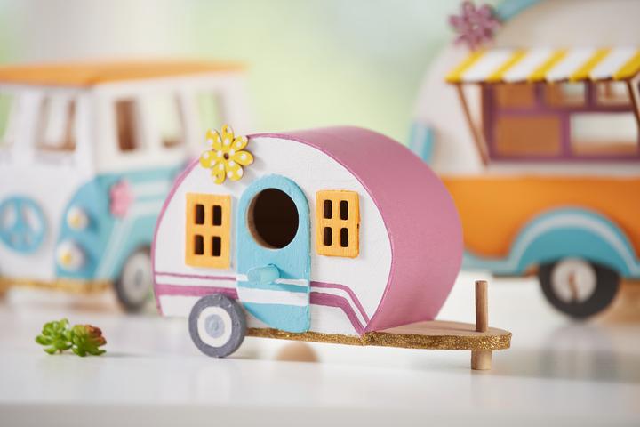 Produktbild VBS XXL Holz-Streuteile "Blüte", Natur, 45 Stück