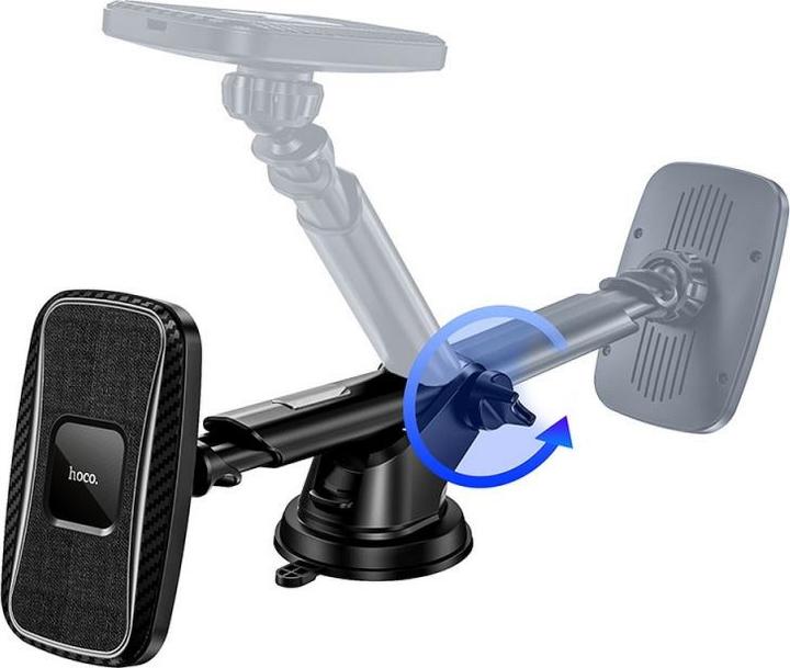 Immagine prodotto Hoco Supporto magnetico per auto con ricarica wireless