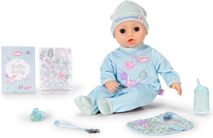 Actual product image Zapf Creation Baby Annabell Active Alexander