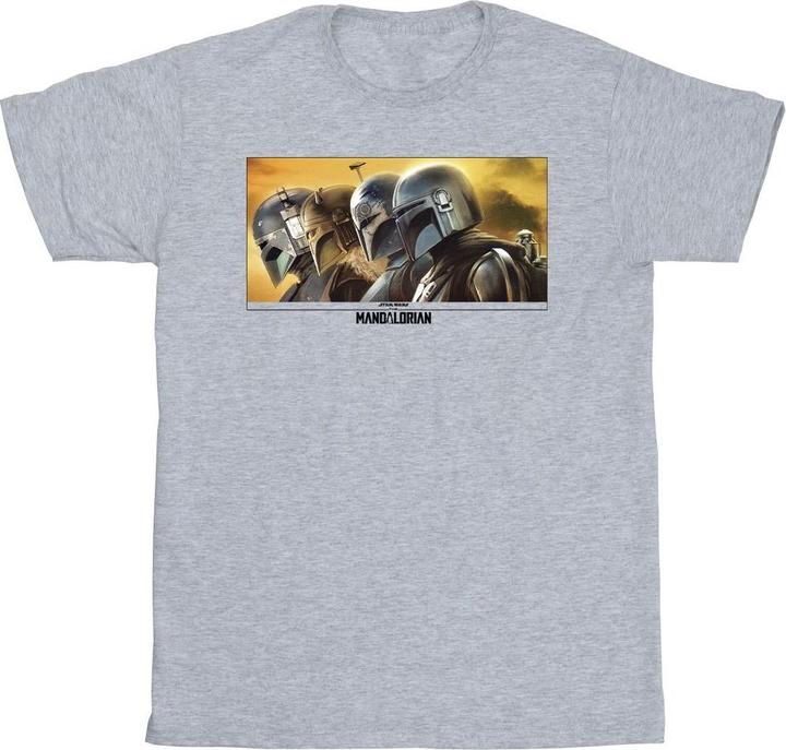 Star Wars The Mandalorian Painted Group TShirt (4XL)
