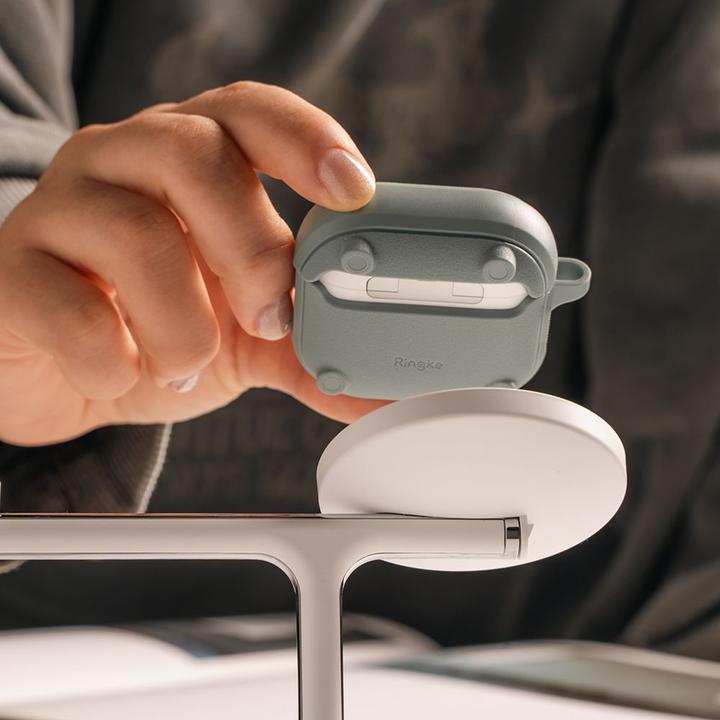 Produktbild Ringke Onyx MagSafe Case for Apple AirPods 4 - Gray (Kopfhörer Tasche)