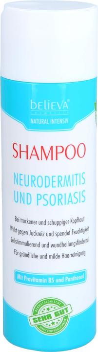 Produktbild Believa Cosmetics Believa Pflegeshampoo Neurodermitis & Psoriasis (200ml) (200 ml, Flüssiges Shampoo)