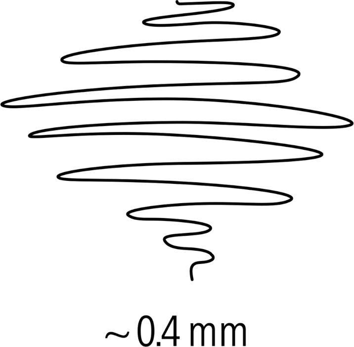 Produktbild Staedtler Lumocolor permanent (Schwarz, 0.40 mm, 1 x)