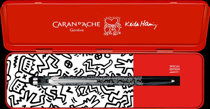 Produktbild Caran d'Ache 849 Keith Haring Sonderedition (Schwarz, Weiss, 1 x)