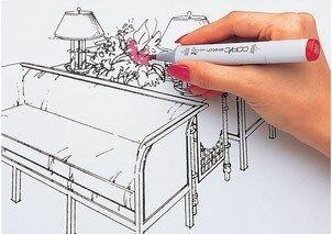 Produktbild Copic Marker sketch (Light Grey, 5 mm, 12 x)