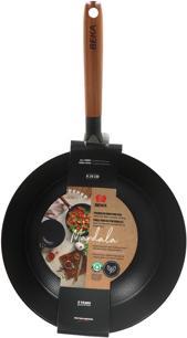 Actual product image Beka Wok are ceramic Danga 28 cm MANDALA (28 cm, Wok, Iron)