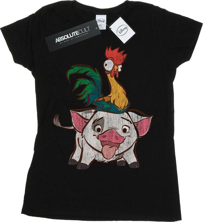 Immagine prodotto Disney Moana Hei Hei And Pua Maglietta Donna (M)