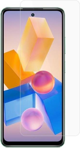 Actual product image MU Budget Protective glass screen protector (1 Piece, Infinix Hot 40i)