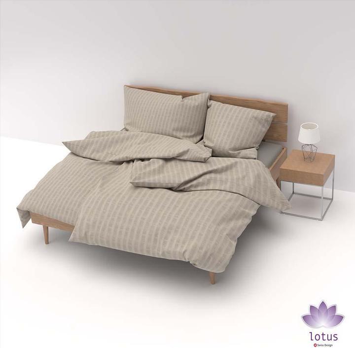 Image du produit Lotus Bettwaren Satin seersucker (Housse de couette, 200 x 210 cm)