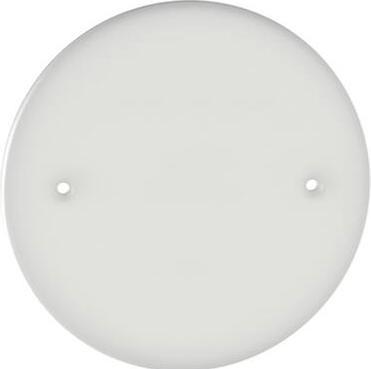 Produktbild Csdk SL Deckel für Front-, Wand- und Unterputzdosen, Farbe weiss, Ø90, Mitte 60 mm, für Schraubbefestigung