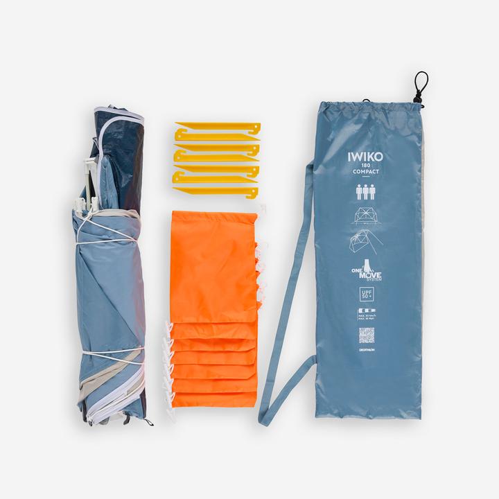 Actual product image Radbug IWIKO 180 (beach tent, 1.55 kg, 3 persons)