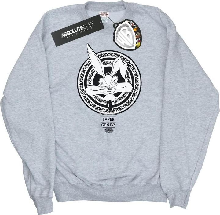 Immagine prodotto Looney Tunes Wile E Coyote Super Genius Felpa Uomo (5XL)