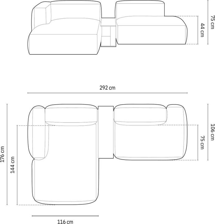 Produktbild Micadoni Martina (Ecksofa)