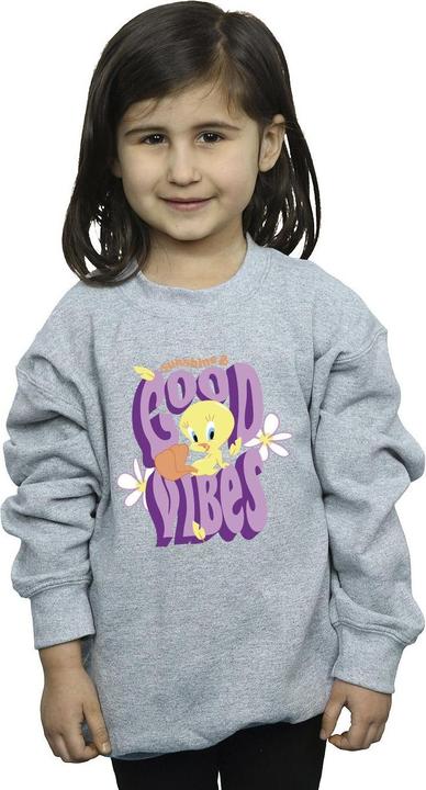Immagine prodotto Looney Tunes Tweeday Sunshine & Good Vibes Felpa Ragazze (140, 146)