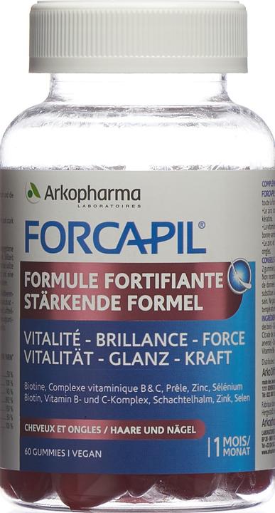 Actual product image Arkopharma Forcapil Gummies Haare und Nägel (60 Piece, Gummies, 192 g)