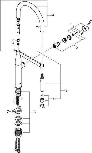 Produktbild Grohe Essence Einhand-Spültischbatterie
