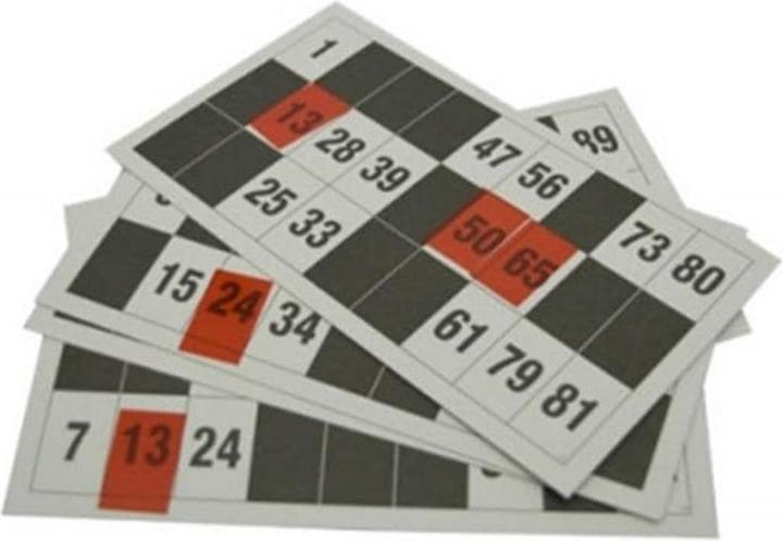 Carlit 24 number lottery cards (German)