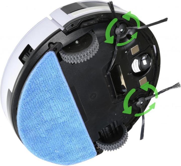 Actual product image Evolveo ROB RTX-H6 robot vacuum 0.3 L Bagless White (Vacuum mopping robot)