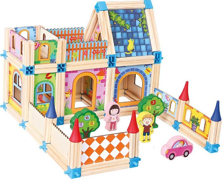 Produktbild Bino Holzbausteine, Schloss