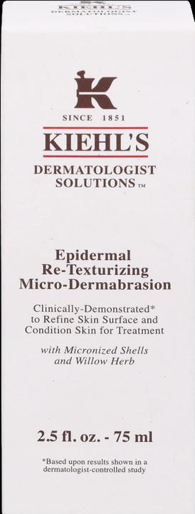 Produktbild Kiehl's Epidermal Re-Texturizing Micro-Dermabrasion Gesichtspeeling (75 ml, 24h Creme)