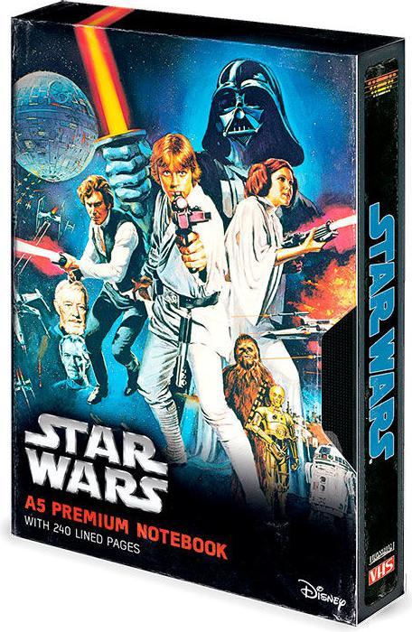 Image du produit Pyramid Star Wars : A New Hope - Carnet de notes Premium A5 (A5, À rayures)