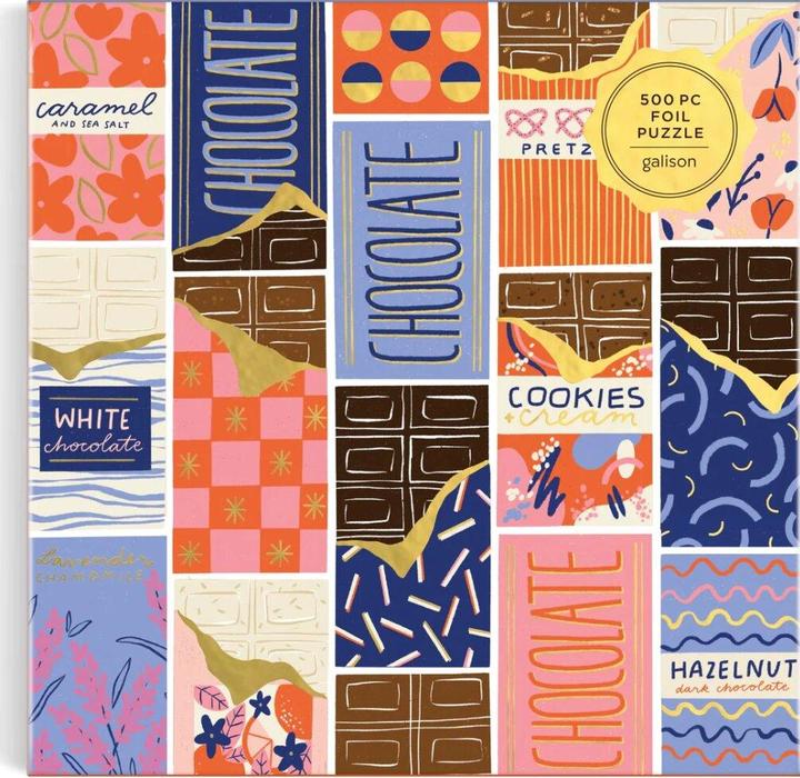 Produktbild Abrams & Chronicle At the Chocolate Bar 500 Piece Foil Puzzle (500 Teile)