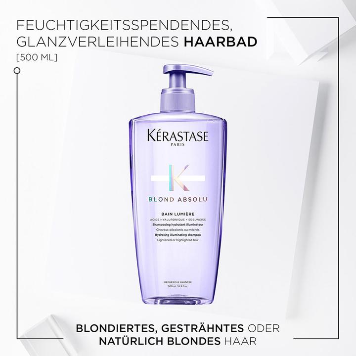 Immagine prodotto Kérastase Blond Absolu Bain Lumière (500 ml, Shampoo liquido)