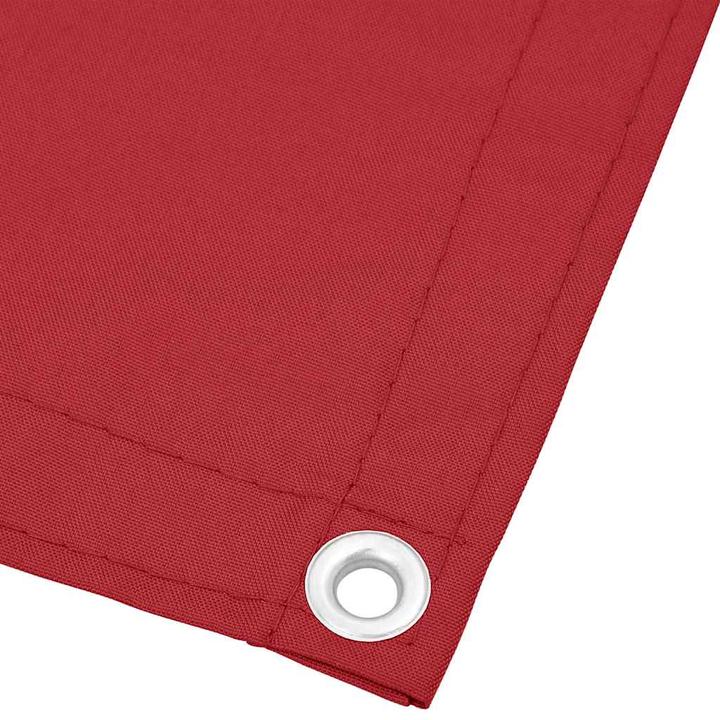 Produktbild VidaXL Balkon-Sichtschutz Oxford-Gewebe Rot (800 cm)