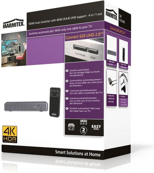 Actual product image Marmitek Connect 620 UHD 2.0