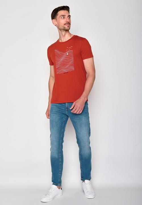 Actual product image Greenbomb Nature Sea Vibes Guide T-Shirt (XL)
