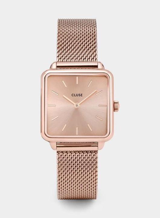 Produktbild Cluse La Tétragone Mesh Rosé (Analoguhr, 28 mm)