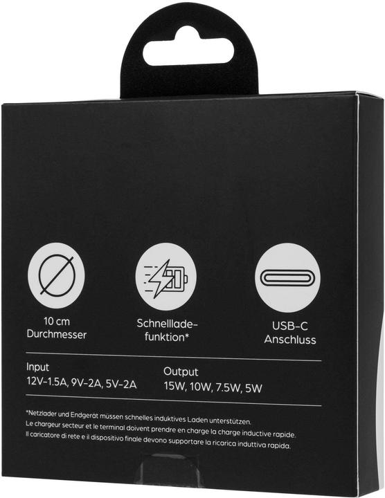 Immagine prodotto Onit Caricatore wireless 15 W Bianco, standard di ricarica a induzione: Qi (15 W)