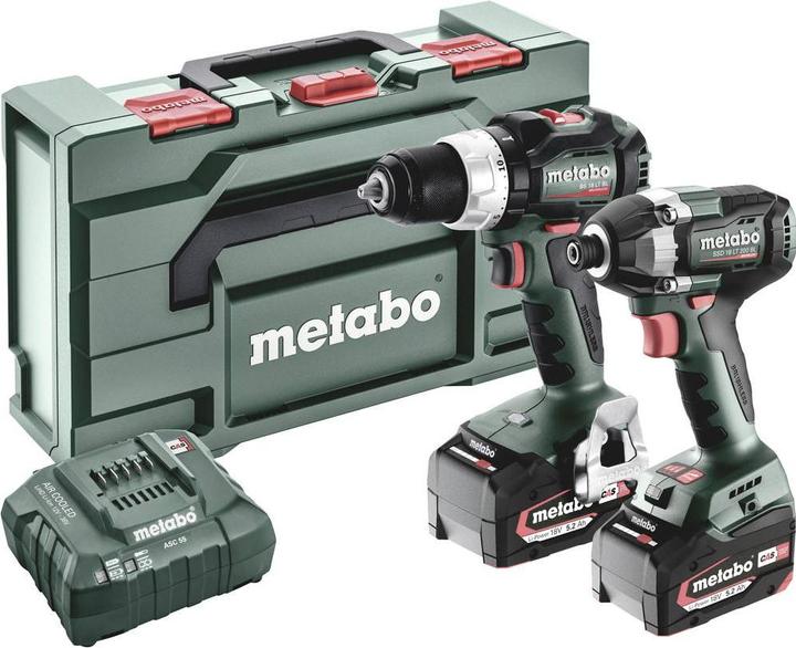 Actual product image Metabo Cordless tool kit (Rechargeable battery operated)